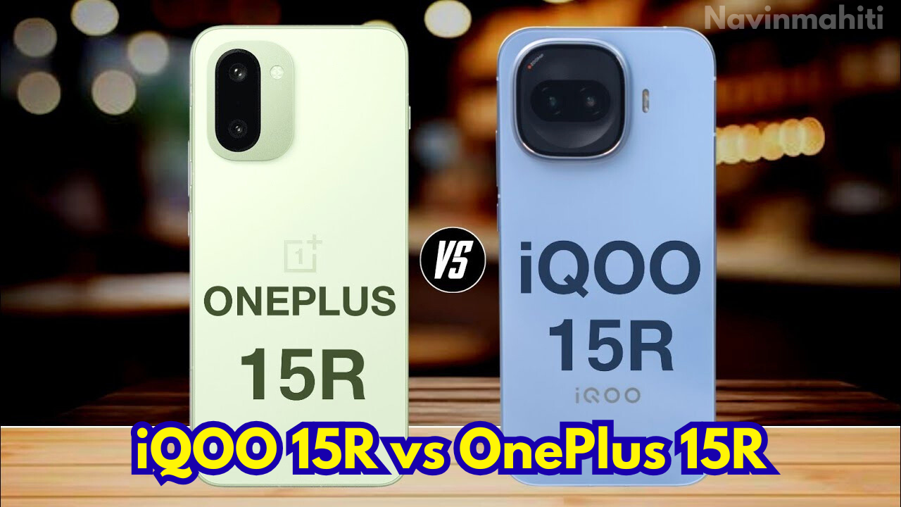 iQOO 15R vs OnePlus 15R