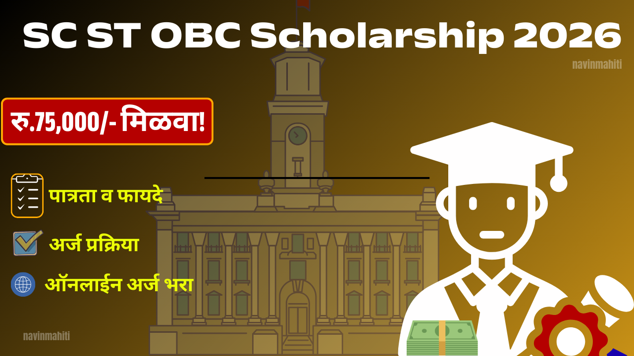 SC ST OBC Scholarship 2026
